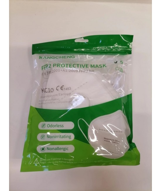 Masca de protectie FFP2 Cu Valva respiratorie, 5 bucati