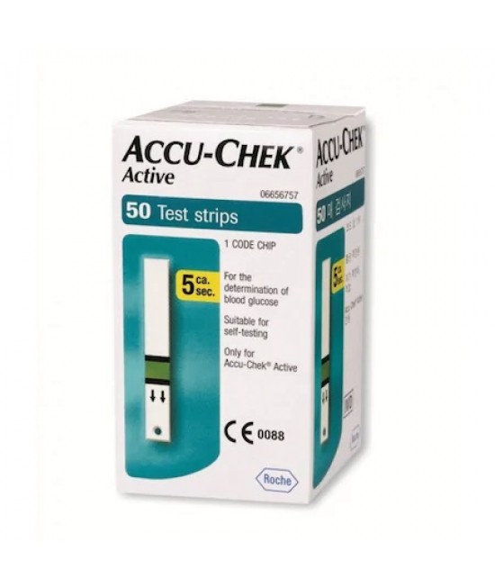 Teste glicemie Accu-Chek Active, 50 bucati