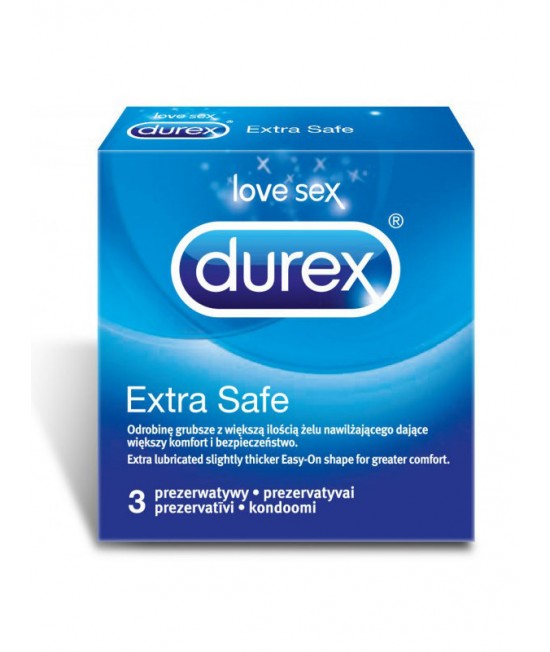 DUREX EXTRA SAFE x 3 BUCATI