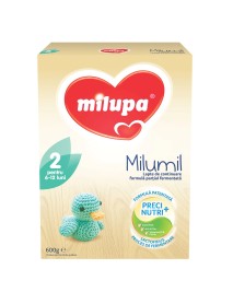 Lapte praf Milumil 2, incepand de la 6 luni, 600g
