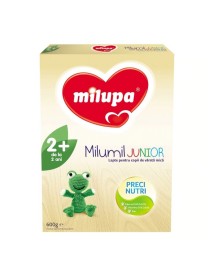 Lapte praf Milumil Junior 2+, incepand de la 2 ani, 600g