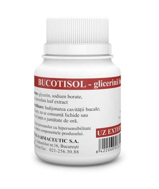 Bucotisol glicerina boraxata, 25 ml