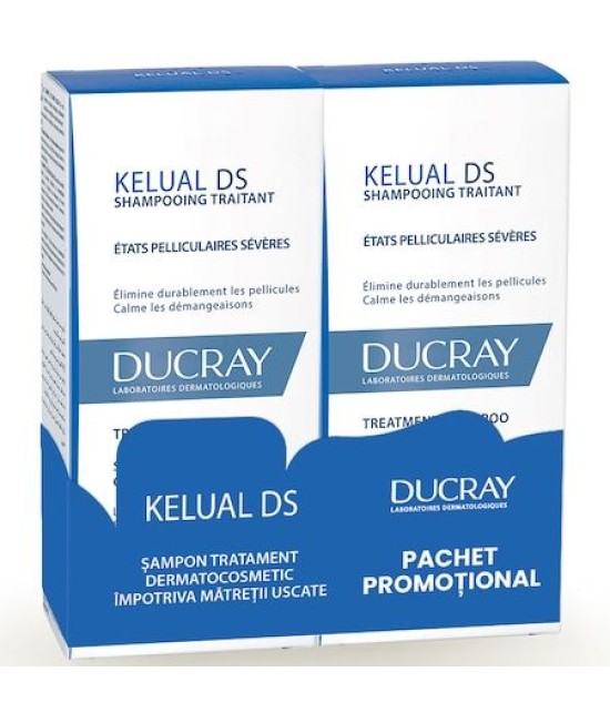 Ducray Kelual DS Sampon, 100 Ml Pachet Promotional