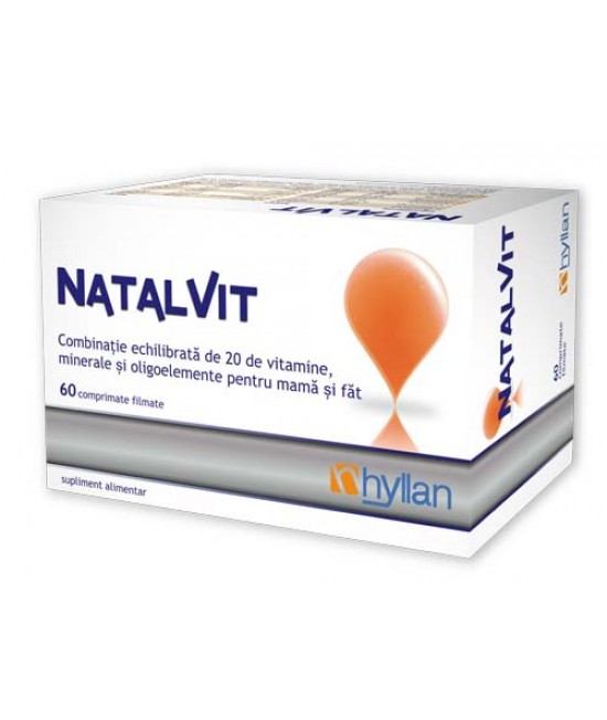 NATALVIT, 60 COMPRIMATE