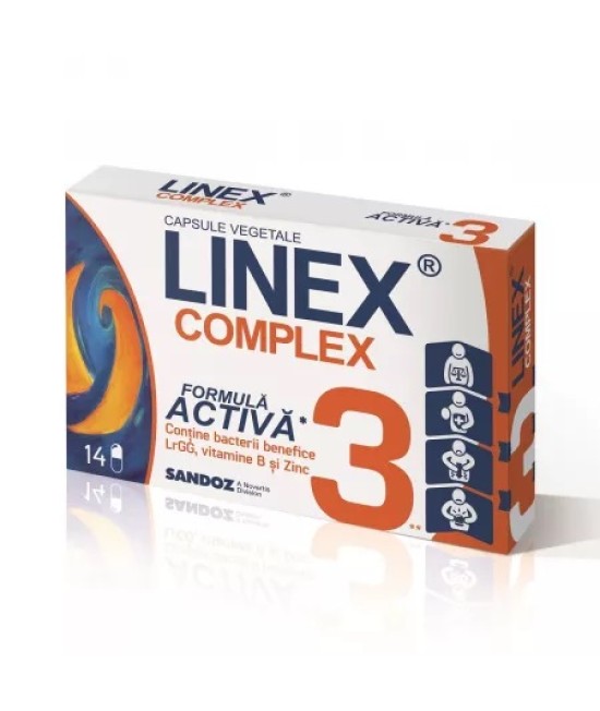 Linex Complex, 14 capsule vegetale