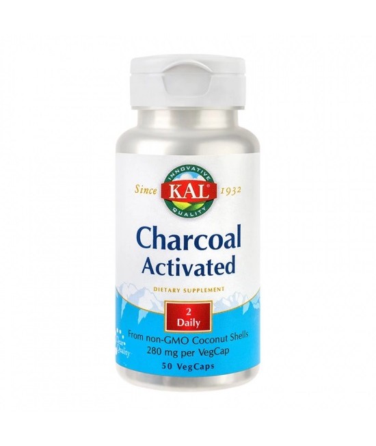 Secom Charcoal Activated, 50 capsule