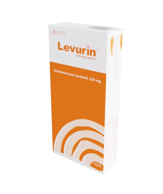 Levurin 250 mg, 12 capsule