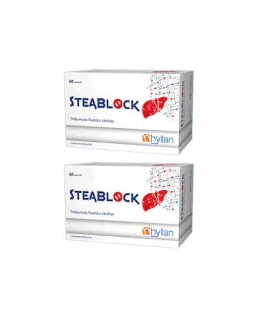 Steablock 60 capsule pachet 1+ 1 gratis